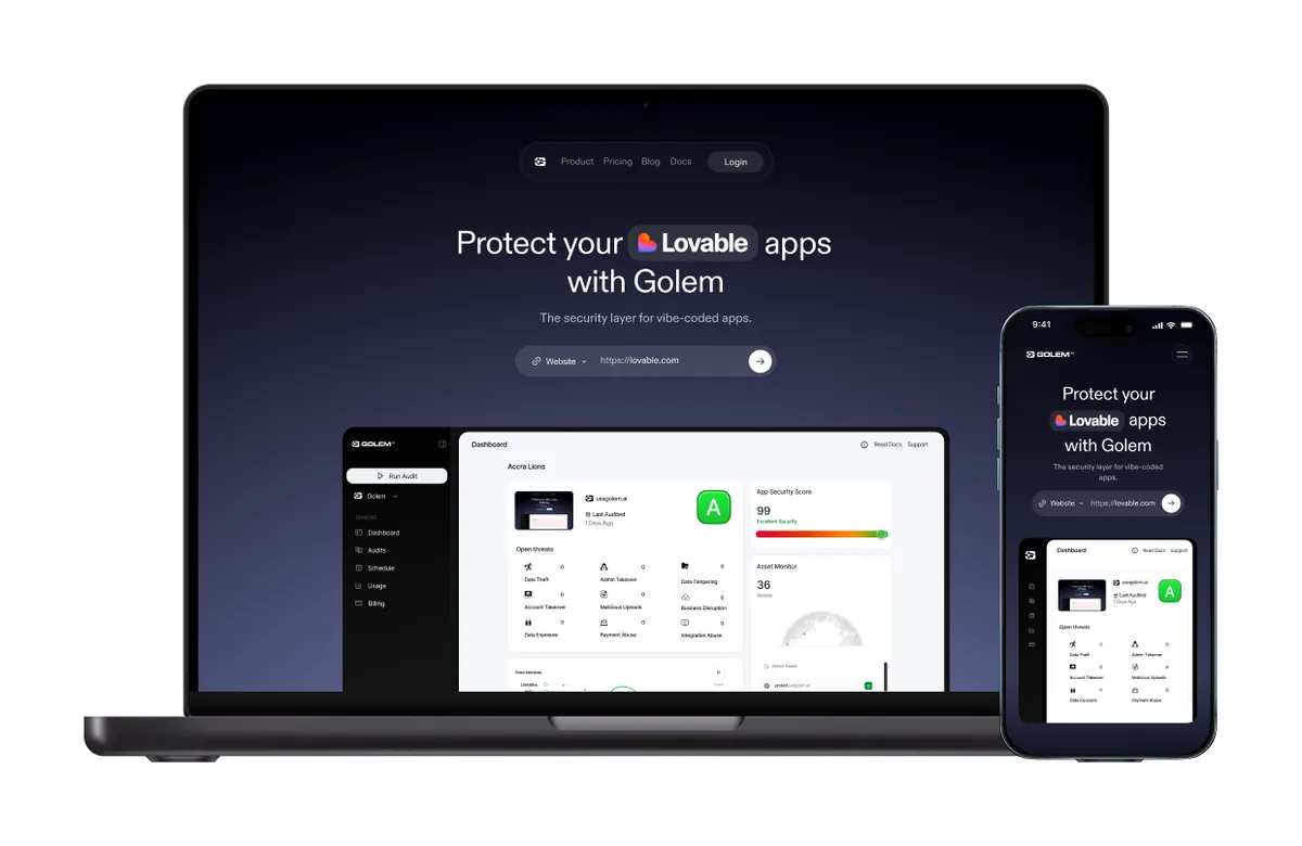 Golem AI product shot